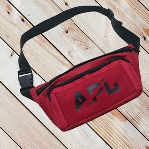 APL Athletic Propulsion Labs red waist bag fanny pack